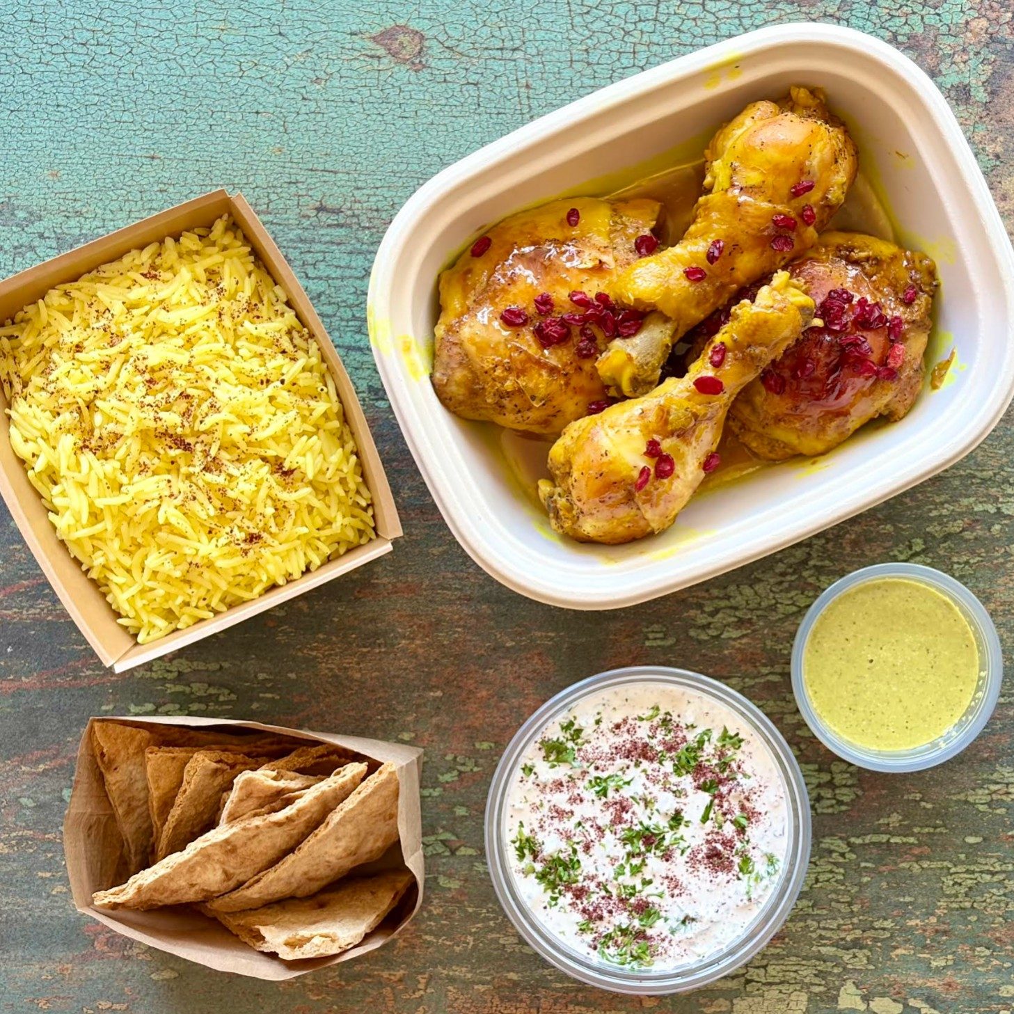 Pomegranate Chicken / Small Plate.